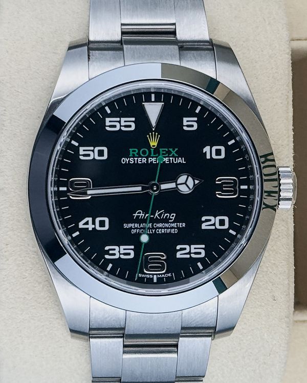 2019 Rolex Air-King 40MM Black Dial Oyster Bracelet (116900)