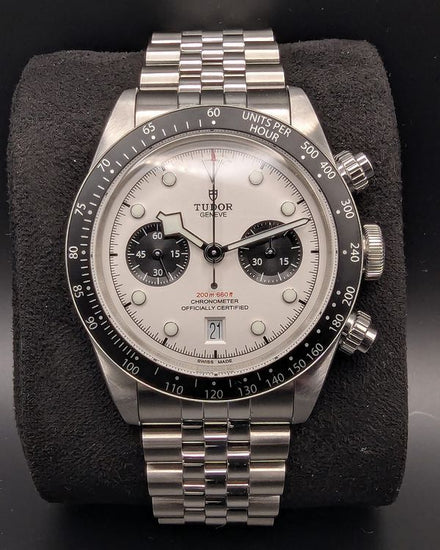 2024 Tudor Black Bay Chrono "Panda" 41MM White Dial Steel Bracelet (79360N)