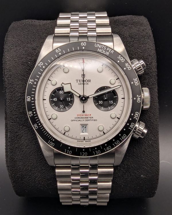 2024 Tudor Black Bay Chrono "Panda" 41MM White Dial Steel Bracelet (79360N)