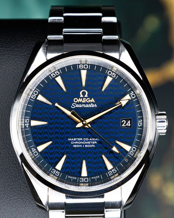 No Reserve - 2025 Omega Seamaster Aqua Terra 150M 41.5MM Blue Dial Steel Bracelet (231.10.42.21.03.006)