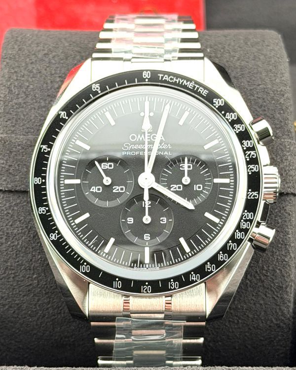 2026 Omega Speedmaster Professional Moonwatch 42MM Black Dial Steel Bracelet (310.30.42.50.01.002)