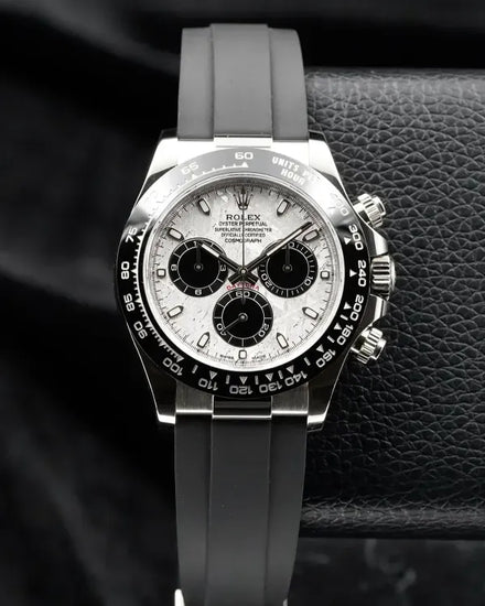 2023 Rolex Cosmograph Daytona 40MM Meteorite Dial Oysterflex Strap (116519LN)