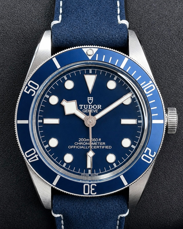 No Reserve - 2023 Tudor Black Bay 58' 39MM Blue Dial Leather Strap (79030B)