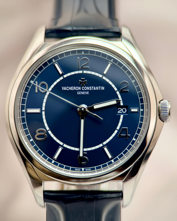 2025 Vacheron Constantin Fiftysix 40MM Blue Dial Leather Strap (4600E/000A-B487)