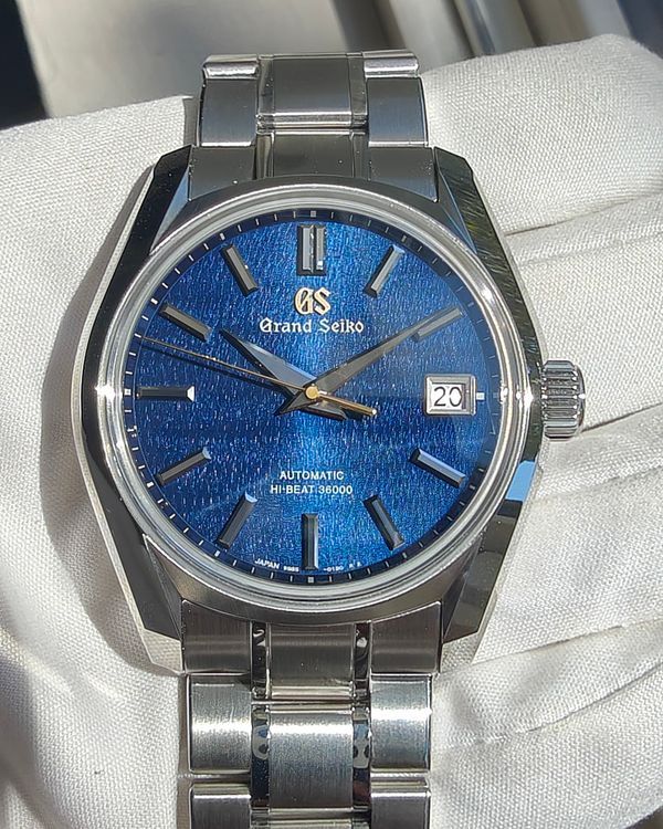 2026 Grand Seiko Heritage Collection 40MM Blue Dial Steel Bracelet (SBGH353)