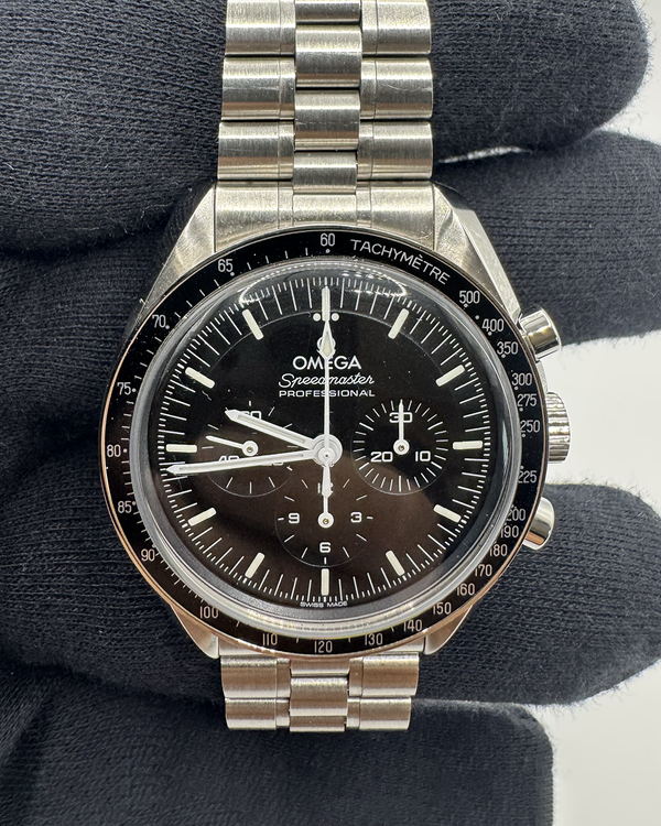 2026 Omega Speedmaster Professional Moonwatch 42MM Black Dial Steel Bracelet (310.30.42.50.01.001)