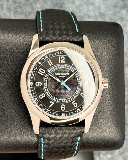 2023 Patek Philippe Calatrava 40MM Black Dial Leather Strap (6007G-011)