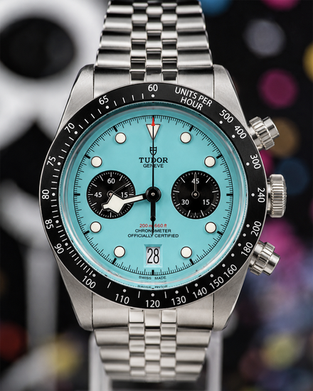 No Reserve - 2026 Tudor Black Bay Chrono 41MM Blue "Flamingo" Dial Steel Bracelet (79360N)