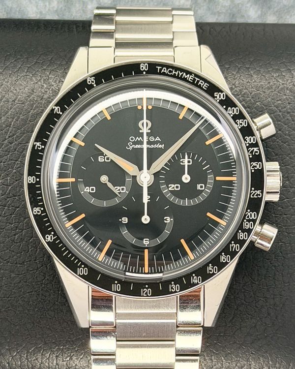 No Reserve - 2026 Omega Speedmaster Anniversary Series "The First Omega In Space" 39.7MM Blue Dial Steel Bracelet (310.30.40.50.06.001)