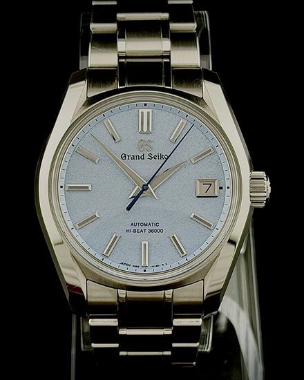 2022 Grand Seiko Heritage Collection Sōkō Frost 40MM Blue Dial Steel Bracelet (SBGH295)