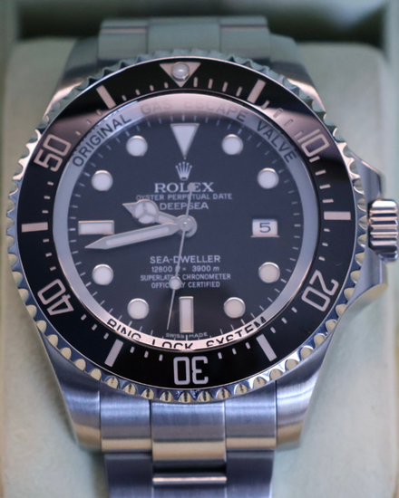 2013 Rolex Sea-Dweller Deepsea 44MM Black Dial Oyster Bracelet (116660)