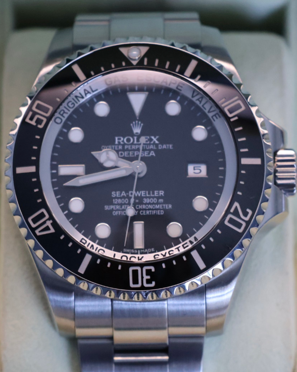 2013 Rolex Sea-Dweller Deepsea 44MM Black Dial Oyster Bracelet (116660)