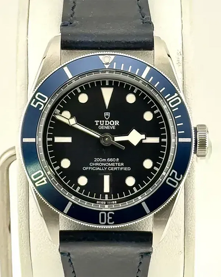 2022 Tudor Black Bay 41MM Black Dial Leather Strap (79230B)