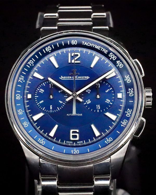 2021 Jaeger-LeCoultre Polaris Chronograph 42MM Blue Dial Steel Bracelet (Q9028180)
