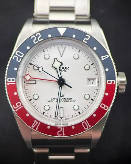 2026 Tudor Black Bay GMT "Pepsi" 41MM White Dial Steel Bracelet (79830RB)