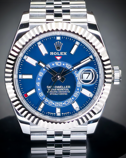 2024 Rolex Sky-Dweller 42MM Blue Dial Jubilee Bracelet (336934)