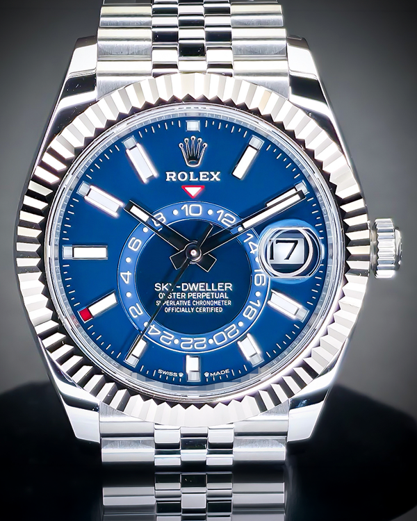 2024 Rolex Sky-Dweller 42MM Blue Dial Jubilee Bracelet (336934)