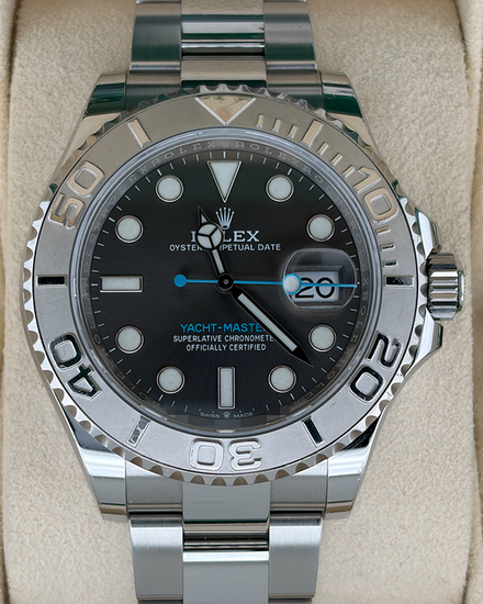 2021 Rolex Yacht-Master 40MM Rhodium Dial Oyster Bracelet (126622)