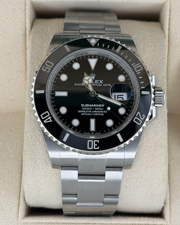2023 Rolex Submariner Date 41MM Black Dial Oyster Bracelet (126610LN)