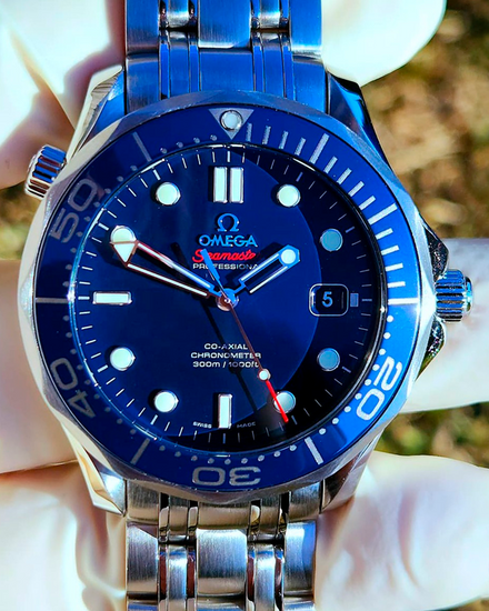 2025 Omega Seamaster Diver 300M 41MM Blue Dial Steel Bracelet (212.30.41.20.03.001)