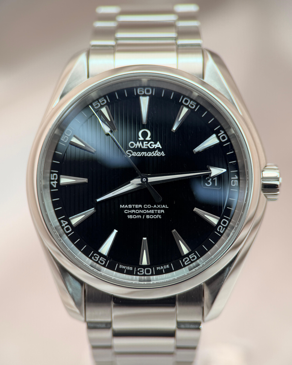 2020 Omega Seamaster Aqua Terra 150M 41.5MM Black Dial Steel Bracelet (231.10.42.21.01.003)