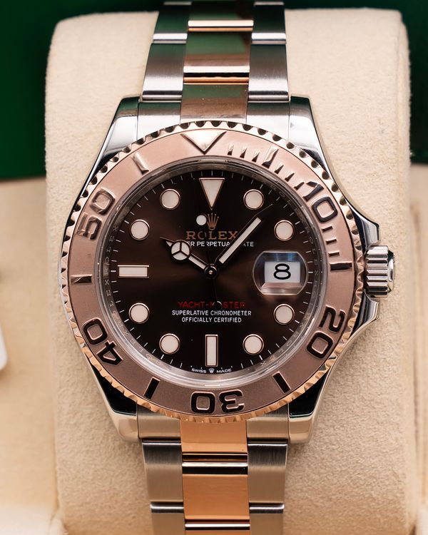 2020 Rolex Yacht-Master 40MM Black Dial Two-Tone Oyster Bracelet (126621)