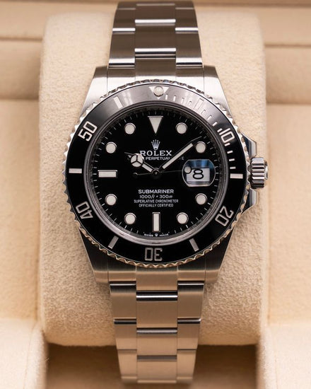 2022 Rolex Submariner Date 41MM Black Dial Oyster Bracelet (126610LN)