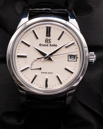 2022 Grand Seiko Elegance 40.2MM White Dial Leather Strap (SBGA293)