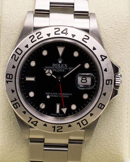 2007 Rolex Explorer 40MM Black Dial Oyster Bracelet (16570)