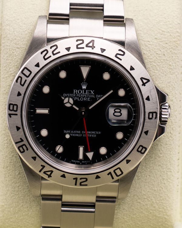 2007 Rolex Explorer 40MM Black Dial Oyster Bracelet (16570)