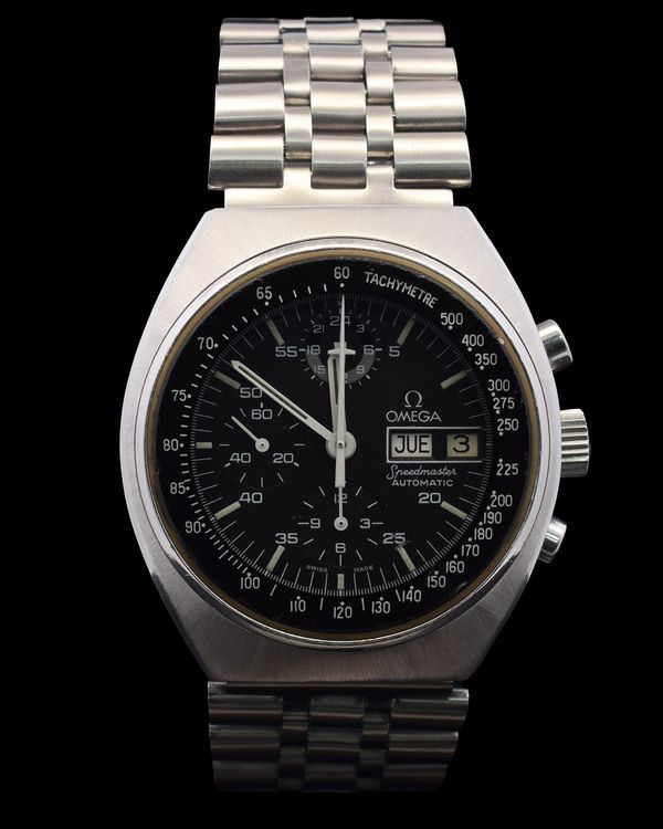 Omega Speedmaster Mark IV 42MM Black Dial Steel Bracelet (176.0012)