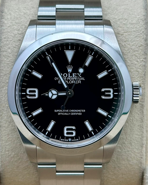 2024 Rolex Explorer 40MM Black Dial Oyster Bracelet (224270)