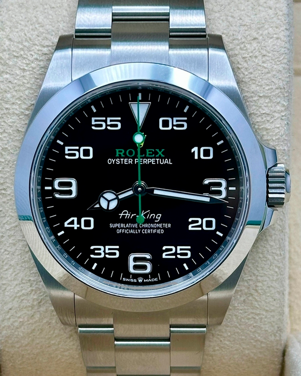 2025 Rolex Air-King 40MM Black Dial Oyster Bracelet (126900)