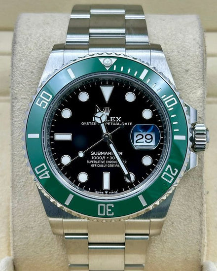 2022 Rolex Submariner Date "Starbucks" 41MM Black Dial Oyster Bracelet (126610LV)
