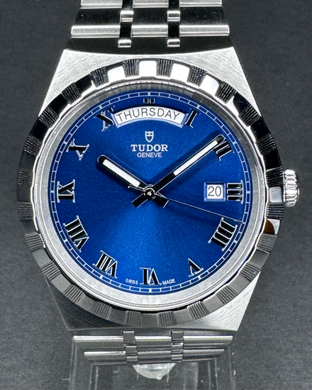 2022 Tudor Royal 41MM Blue Dial Steel Bracelet (28600)