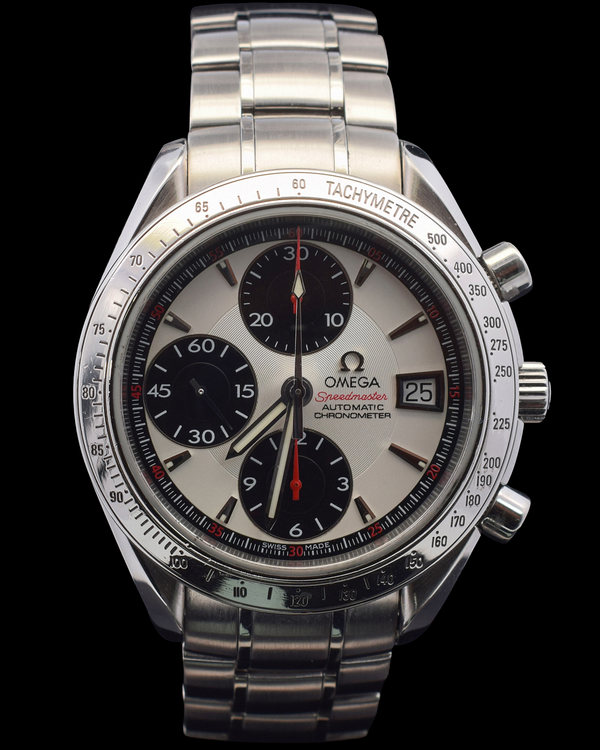 Omega Speedmaster Date 40MM Silver Dial Steel Bracelet (3211.31.00)