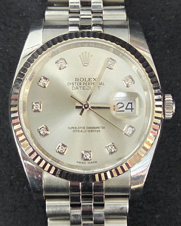2017 Rolex Datejust 36MM Silver Dial Jubiilee Bracelet (116234)