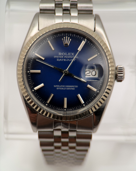 Rolex Datejust 36MM Blue Dial Jubilee Bracelet (1601)