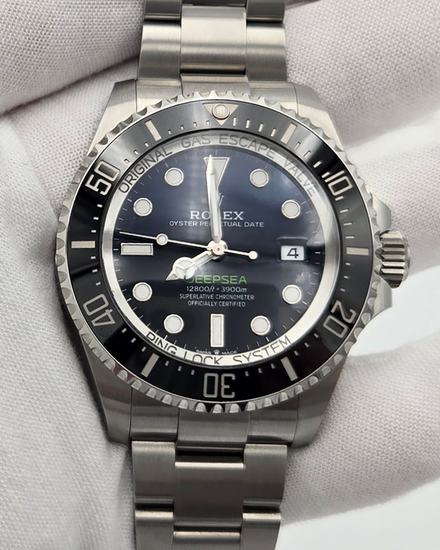 2025 Rolex Sea-Dweller Deepsea 44MM Blue Dial Oyster Bracelet (136660)