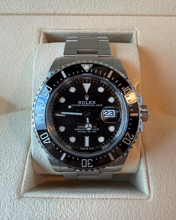 2022 Rolex Sea-Dweller "Red Letters 50th Anniversary" 43MM Black Dial Oyster Bracelet (126600)