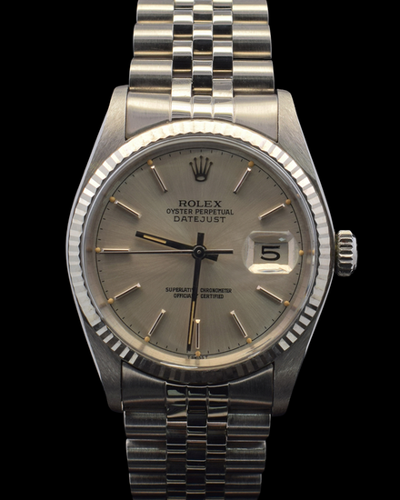 1978 Rolex Datejust 36MM Silver Dial Jubilee Bracelet (16014)