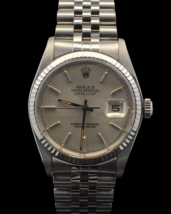 1978 Rolex Datejust 36MM Silver Dial Jubilee Bracelet (16014)