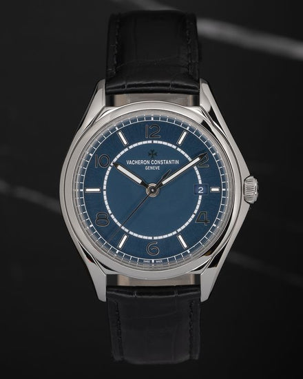 2021 Vacheron Constantin Fiftysix 40MM Blue Dial Leather Strap (4600E/000A-B487)