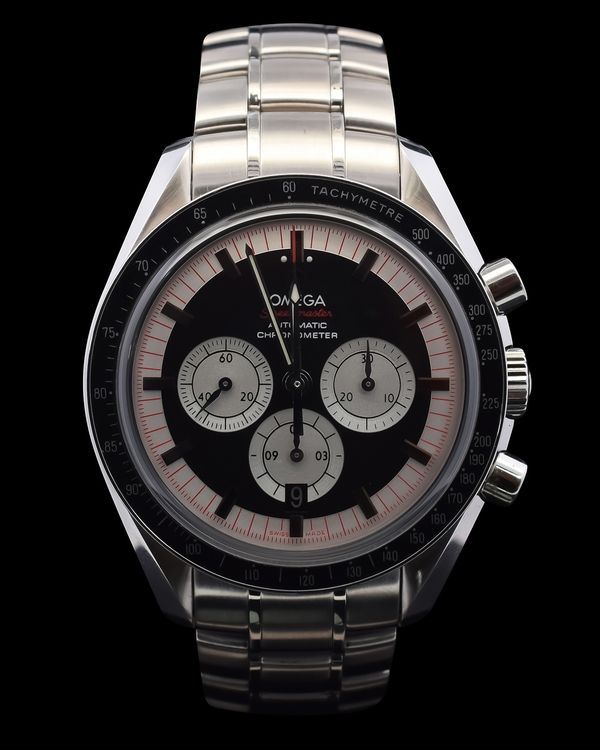 Omega Speedmaster "Schumacher Legend" 42MM Black Dial Steel Bracelet (3507.51.00)