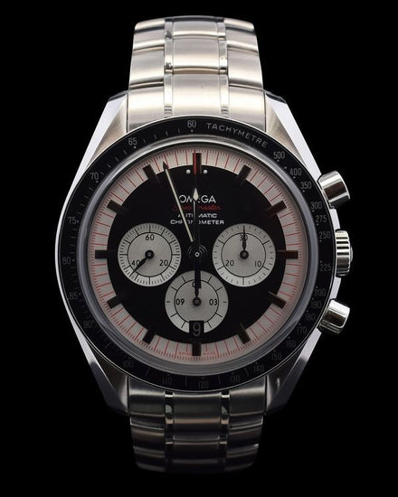Omega Speedmaster "Schumacher Legend" 42MM Black Dial Steel Bracelet (3507.51.00)