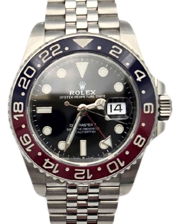 2020 Rolex GMT-Master II "Pepsi" 40MM Black Dial Jubilee Bracelet (126710BLRO)
