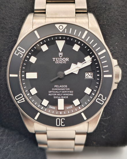 2026 Tudor Pelagos 42MM Black Dial Titanium Bracelet (25600TN)