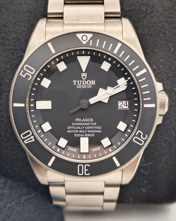 2026 Tudor Pelagos 42MM Black Dial Titanium Bracelet (25600TN)