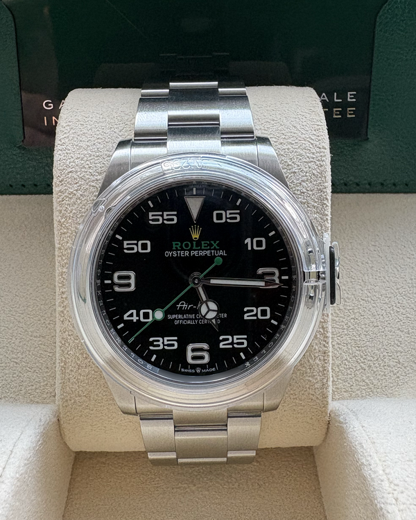 2023 Rolex Air-King 40MM Black Dial Oyster Bracelet (126900)