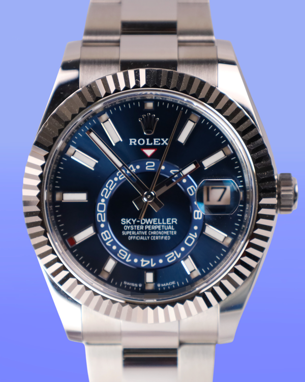 working Rolex Sky-Dweller (Blue Oyster)